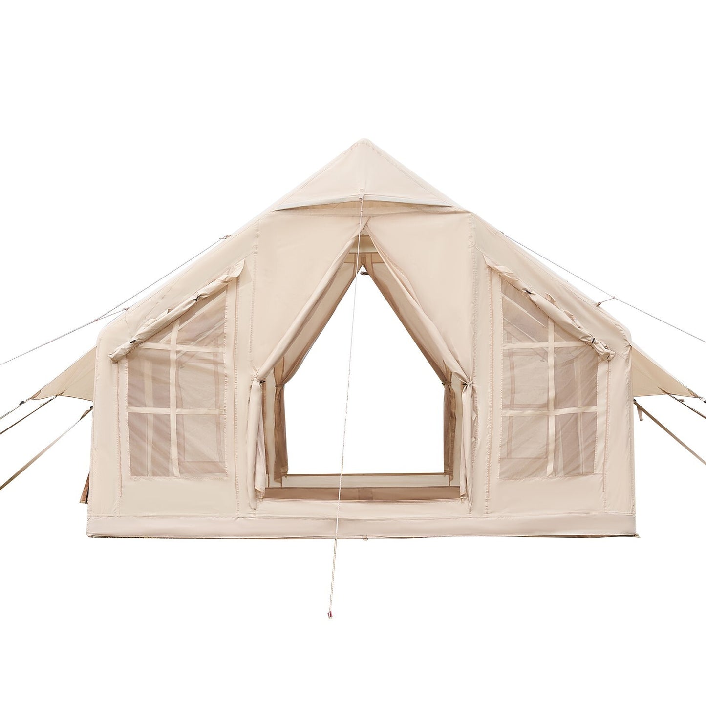 Inflatable Tents for 3-12 Person Camping Tent Blow up Tent W/ Pump & Stove Jack