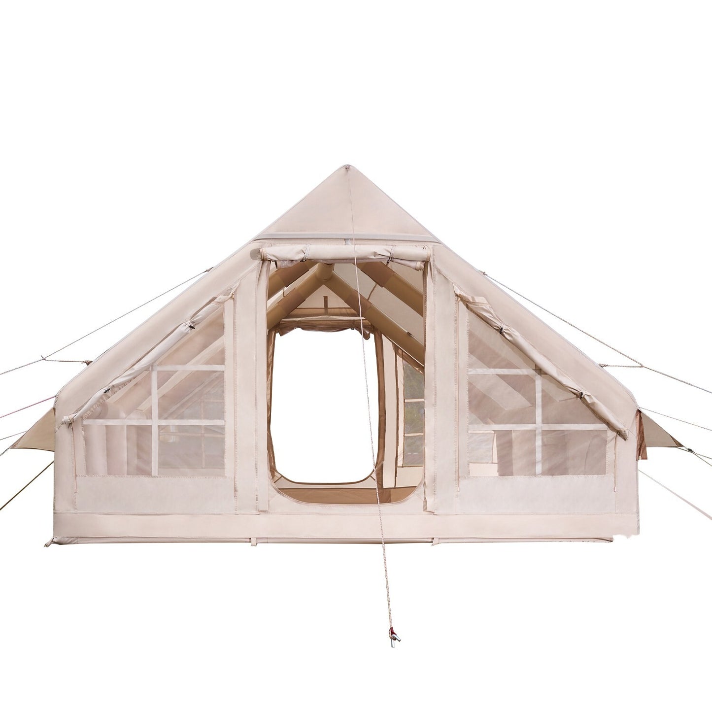 Inflatable Tents for 3-12 Person Camping Tent Blow up Tent W/ Pump & Stove Jack