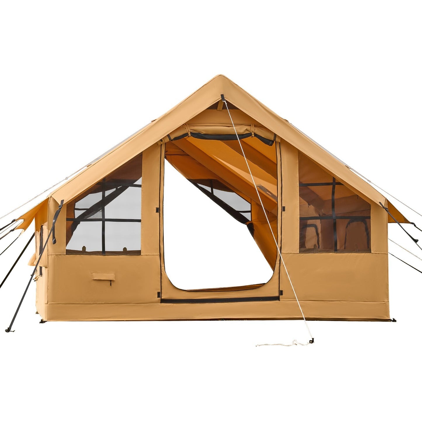 Inflatable Tents for 3-12 Person Camping Tent Blow up Tent W/ Pump & Stove Jack